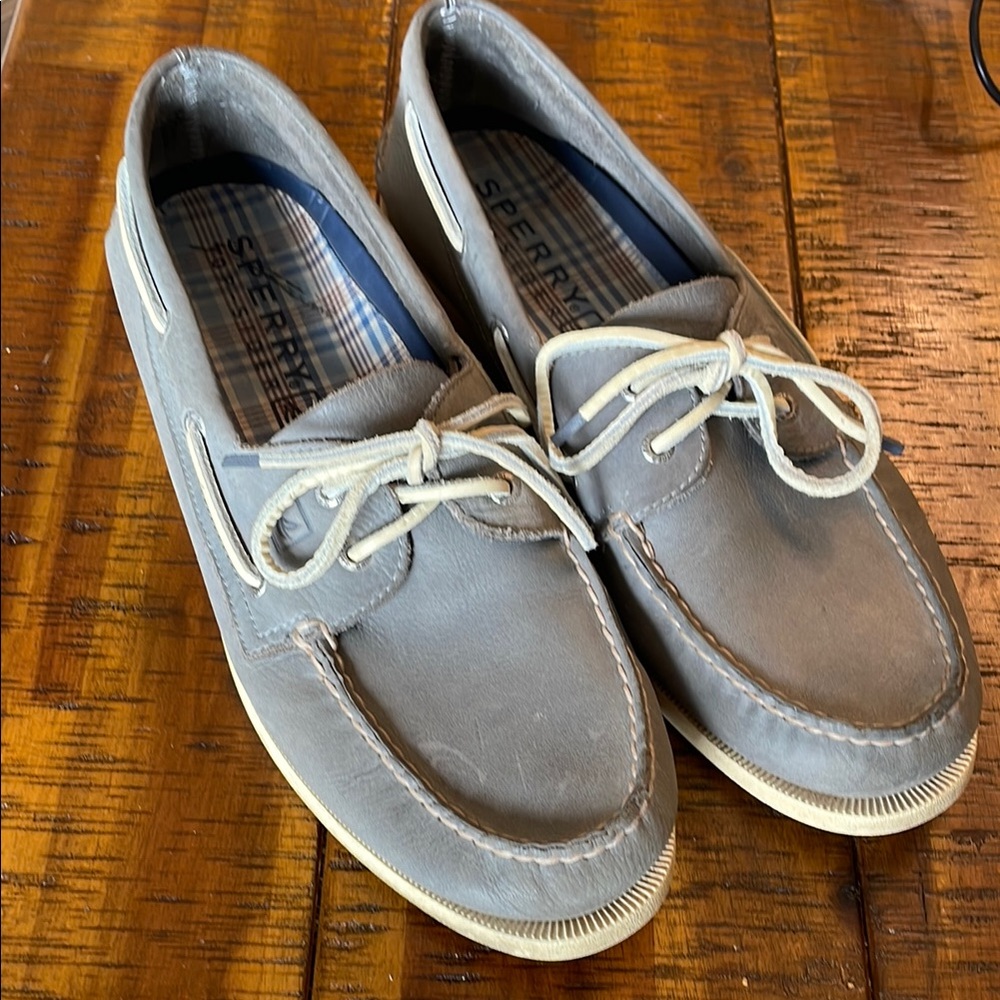🎉HP🎉 Sperry Men's Gray Boat Shoes